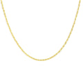 New York Closeout 14K Yellow Gold 4mm Laser Rope Necklace 26 Inches 8.50 Grams - Sticky add to cart bar