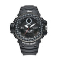 GENOA Miyota Japanese and Electronic Movement Multi Functional Watch with Black Strap (44.70mm) (7.5-9.0 Inch) - Sticky add to cart bar