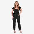 TAMSY Black Pants with Sparkle Detail - L - Sticky add to cart bar
