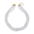 Lapis Lazuli and Blue Glass Beaded Multi Strand Necklace 20-22 Inches in Goldtone 15.00 ctw - Sticky add to cart bar