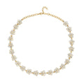 Austrian Crystal Necklace (20-22 Inches) in Goldtone - Sticky add to cart bar