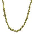 Italian Natural Vesuvianite Chips Necklace 20 Inches in Sterling Silver 95.00 ctw - Sticky add to cart bar