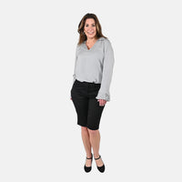HARVE BENARD Black Bermuda Shorts - (Size)