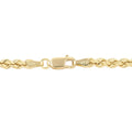 14K Yellow Gold 1.5mm Rope Necklace 22 Inches 1.7 Grams - Sticky add to cart bar