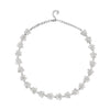 Austrian Crystal in Silvertone