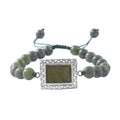 Connemara Marble Bracelet in Platinum Over Sterling Silver (7.25 In) 87.00 ctw - Sticky add to cart bar