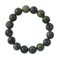 Connemara Marble Beaded Stretch Bracelet 200.00 ctw - Sticky add to cart bar