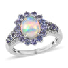 Ethiopian Welo Opal & Tanzanite