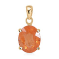 Luxoro Premium Viceroy Spessartine Garnet 2.90 ctw Solitaire Pendant without Chain in 10K Yellow Gold - Sticky add to cart bar