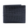 River Black Genuine Crocodile Leather Wallet - Sticky add to cart bar
