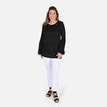 Tamsy Red Color Full Sleeves Top - L - Sticky add to cart bar