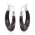 Brown Sponge Coral Earrings in Sterling Silver - Sticky add to cart bar
