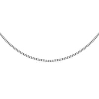Italian Sterling Silver 0.75mm Curb Chain 20 Inches 2.70 Grams
