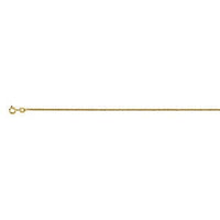 Vermeil YG Over Sterling Silver Chain (24 Inches) 2.93 g