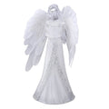 White Little fiber Angel-Holding Books (4.72"x3.74"x8.66") - Sticky add to cart bar
