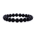 Mozambique Garnet Beaded Stretch Bracelet 75.00 ctw - Sticky add to cart bar