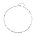 Twisted Mirror Link Chain Necklace 20-22 Inches in ION Plated Yellow Gold Stainless Steel - Sticky add to cart bar
