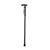 Closeout Bulk Buys Foldable Walking Cane, Non Slip Easy Fold Walking Stick, Collapsible Walking Aid â€“ Black