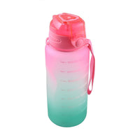 Giotto 64oz Motivational Water Bottle - Multi Color