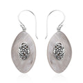 Mother Of Pearl Floral Earrings - Sticky add to cart bar