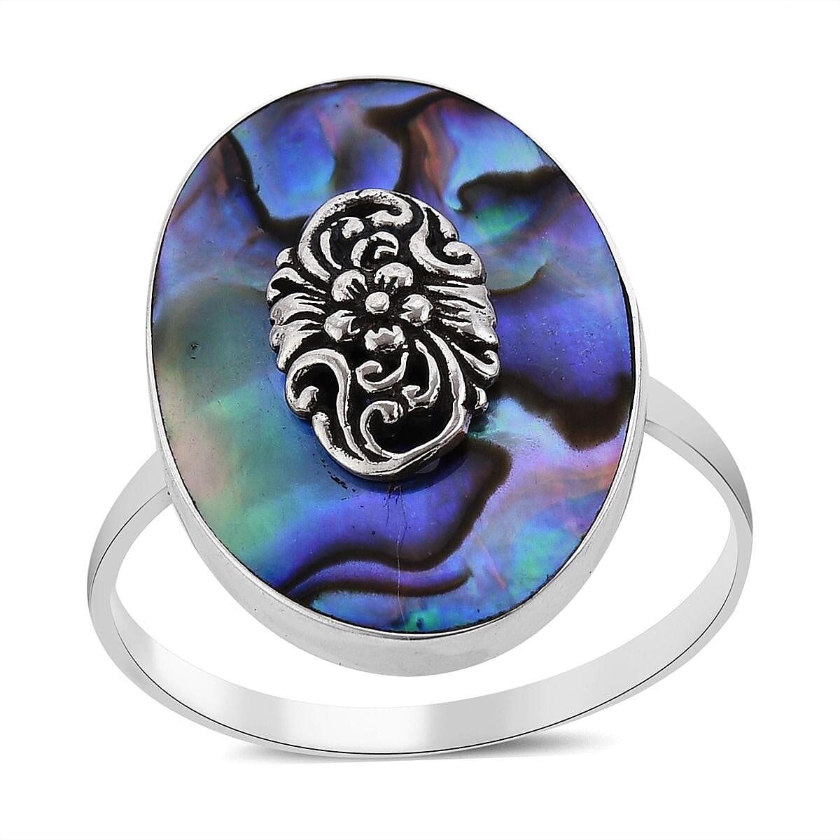 Abalone Shell Ring