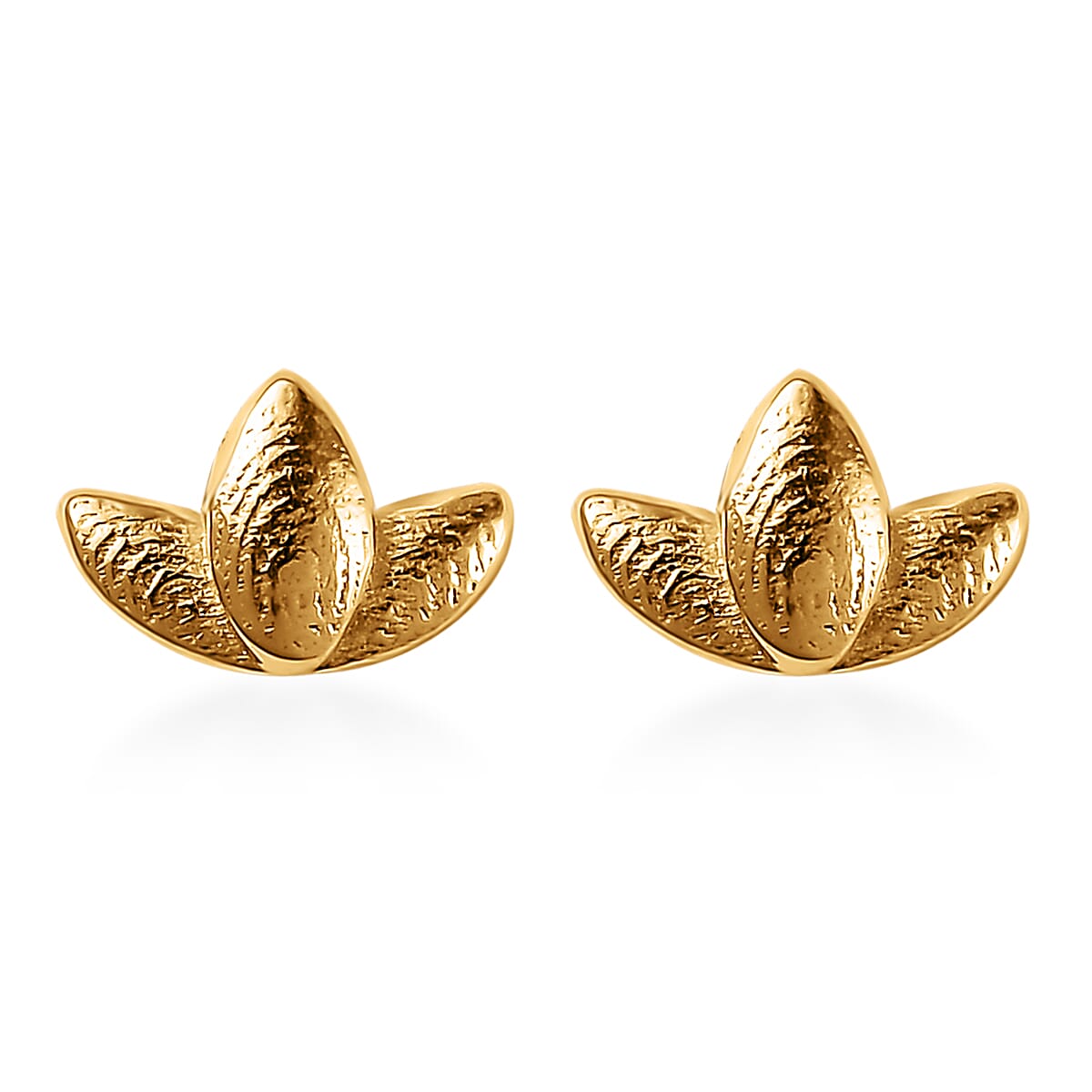 Vermeil YG Over Sterling Silver Earrings (0.80 g)