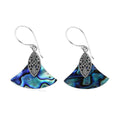 Mermaid Wave Abalone Drops Earrings - Sticky add to cart bar