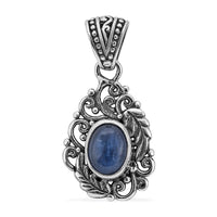Bali Legacy Kashmir Kyanite Pendant in Sterling Silver 2.15 ctw