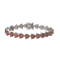 Natural Tanzanian Natronite Tennis Bracelet in Platinum Over Sterling Silver (6.50 In) 9.50 Grams 31.15 ctw - Sticky add to cart bar
