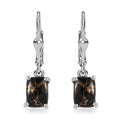 Matrix Silver Shungite Earrings in Sterling Silver 3.25 ctw - Sticky add to cart bar