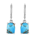 D'Joy Matrix Chestnut Brine Turquoise 3.15 ctw Earrings in Sterling Silver - Sticky add to cart bar