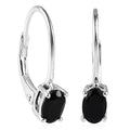 Mozambique Garnet Lever Back Earrings in Sterling Silver 0.85 ctw - Sticky add to cart bar