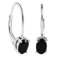 Mozambique Garnet Lever Back Earrings in Sterling Silver 0.85 ctw