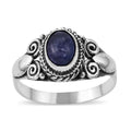 Bali Legacy Tanzanite Solitaire Ring in Sterling Silver 1.50 ctw - Sticky add to cart bar