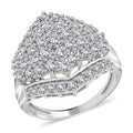 10K White Gold Diamond Ring 4.75 Grams 1.50 ctw - Sticky add to cart bar