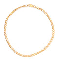 10K Yellow Gold 2.5mm Curb Bracelet (6.00 In) - Sticky add to cart bar
