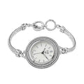 Eon 1962 Swiss Movement Water Resistant Toggle Clasp Watch in Sterling Silver (7.50 In) 22.3 Grams - Sticky add to cart bar