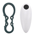 White, Black and Green Electric Can Opener with Manual Jar Opener - Sticky add to cart bar