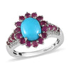 Sleeping Beauty Turquoise & Niassa Ruby