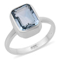 Bali Legacy Sky Blue Topaz Ring in Sterling Silver (Size 10.0) 0.85 ctw - Sticky add to cart bar