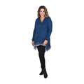 TAMSY Purple Button Down Cardigan with Lace Trim - XXS - Sticky add to cart bar