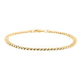 Italian 10K Yellow Gold 4mm Miami Cuban Bracelet (8.00 In) - Sticky add to cart bar