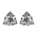 White Topaz Stud Earrings in Platinum Over Sterling Silver 6.25 ctw - Sticky add to cart bar