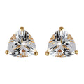 White Topaz Stud Earrings in Platinum Over Sterling Silver 6.25 ctw - Sticky add to cart bar