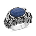 BALI LEGACY Himalayan Kyanite Ring in Sterling Silver 15.90 Grams 11.80 ctw - Sticky add to cart bar