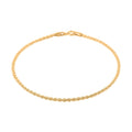 1.6mm Quint Rope Bracelet in 10K Yellow Gold - Sticky add to cart bar