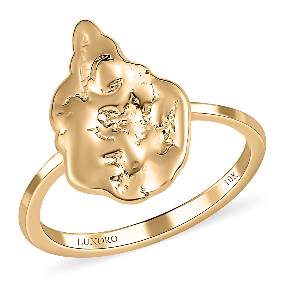 Luxoro 10K Yellow Gold Ring 2.35 Grams