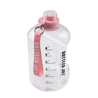 Closeout 85oz Motivational Water Bottle -Light Pink