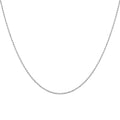 Italian Sterling Silver Rope Necklace 30 Inches 3.60 Grams - Sticky add to cart bar