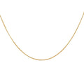 Italian 14K Yellow Gold Over Sterling Silver Wheat Necklace 20 Inches 2.10 Grams - Sticky add to cart bar